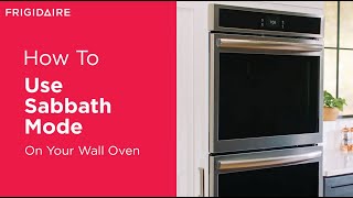 How To Use Your Wall Oven’s Sabbath Mode [upl. by Klatt]