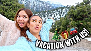 LUXURY GIRLS TRIP TO BIG BEAR🎄  Vlogmas Day 9 [upl. by Latimore]