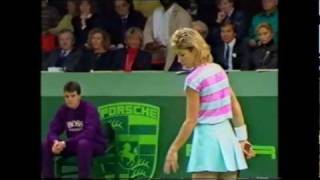 Martina Navratilova vs Chris Evert 1987 Filderstadt 23 [upl. by Eemyaj]