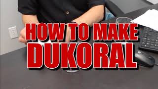 How to prepare Dukoral vaccine [upl. by Seedman]