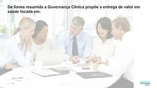 Webinar  Governança Clínica [upl. by Dhruv228]