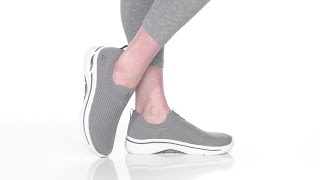 SKECHERS Performance Go Walk Arch Fit  124409 SKU 9442639 [upl. by Aleakam633]