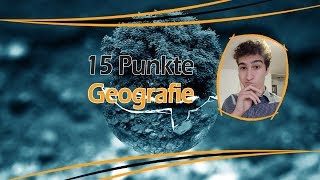 GeographieErdkunde Abitur 2019 Vorbereitung Tipps für 15 Punkte [upl. by Noremmac446]