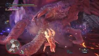 【MHW】 盾斧 炎妃龍 3分16秒 [upl. by Saideman]