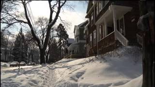 Snow on Syracuse Sidewalks [upl. by Ailla]