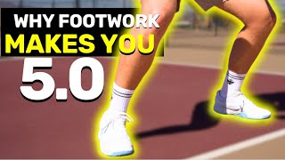 PICKLEBALL FOOTWORK  The ultimate guide  5 drills to practice [upl. by Kcirdec]