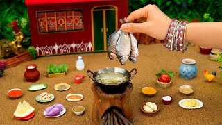 Miniature Fish Jhol Recipe  How To Easy Cooking Fish Gravy Curry  Yummy Cooking [upl. by Hittel]