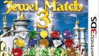 Jewel Match 3 Gameplay Nintendo 3DS 60 FPS 1080p [upl. by Tirrag452]