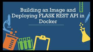 How to build Docker Image and deploy Flask REST API using Gunicorn server [upl. by Ellehsat]