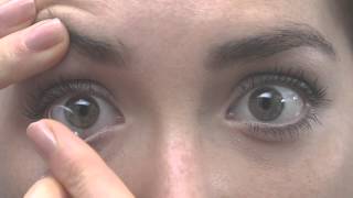 Comment mettre des lentilles de contact [upl. by Arabeila]