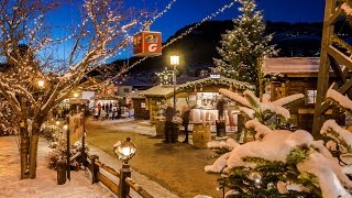 Mountain Christmas  Selva Val Gardena  Wolkenstein [upl. by Richara]