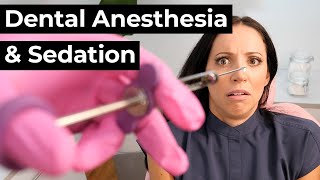 5 Dental Anesthesia Options amp Everything You NEED to KNOW About Them Getting Numb At The Dentist [upl. by Aicinoid]