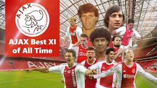 BEST AJAX PLAYERS OF ALL TIME GREATEST XI [upl. by Puri]