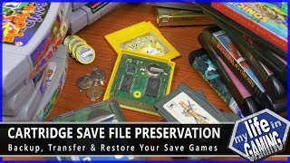 Cartridge Save File Preservation  Backup Transfer amp Restore Your Save Games  MY LIFE IN GAMING [upl. by Nezam]