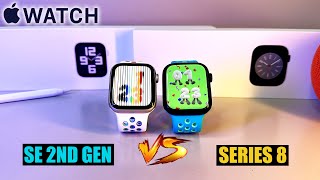 Apple Watch Series 8 vs 2022 SE 2nd Gen  Which one should you buy  EVERYTHING YOU NEED TO KNOW [upl. by Ernesta469]