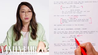 The Farewell Screenplay Breakdown Lulu Wang Compares First To Final Drafts  Vanity Fair [upl. by Acceb]