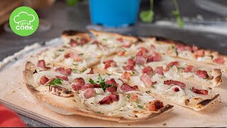 So wird dein FLAMMKUCHEN extra knusprig [upl. by Ahseyn130]