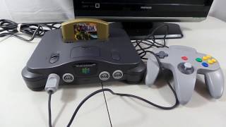 Nintendo 64 Console  How Do I Hook Up The N64 To My TV  Step By Step Instructions [upl. by Twedy]