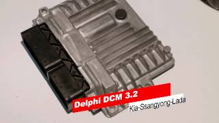 Delphi DCM 32 using Ktag BDM [upl. by Ponce]