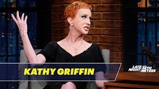 Kathy Griffin Addresses the Severed Trump Head Photo Controversy [upl. by Ennayr]