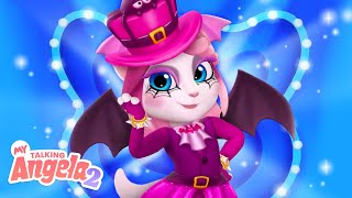 🤩 Angela’s Halloween Style 🎃 NEW My Talking Angela 2 Gameplay [upl. by Suzy709]