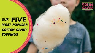 Five Delicious Cotton Candy Toppings amp How to Apply [upl. by Frasch]