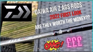 Daiwa Air Z AGS Rods 2022 First Look [upl. by Bordie]