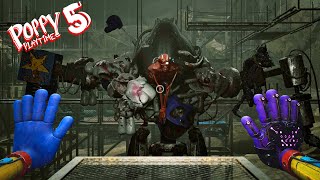 PROTOTYPE BOSS FIGHT  POPPY PLAYTIME CHAPTER 5 PEEK In HINDI [upl. by Hgielrahc]