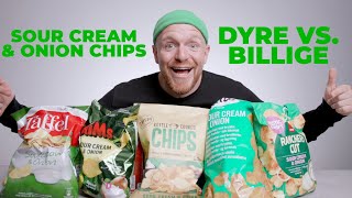 Tester sour cream amp onion chips  Kan de billige noget [upl. by Gierk546]