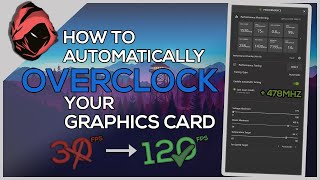 How To AUTOMATICALLY Overclock Your GPU  NVIDIA GeForce Performance Guide 2021 [upl. by Yzdnil854]