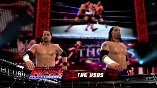 The Usos make their entrance in WWE 13  Official [upl. by Senilec473]