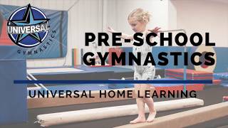 PRESCHOOL GYMNASTICS  Week 1  Universal Home Learning [upl. by Marjana]