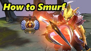 Immortal Smurf Explains How To Destroy Legend Games DOTA2 [upl. by Adnyl]