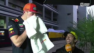 Daniel Ricciardo and Max Verstappen funny interview in Sochi [upl. by Elwyn]