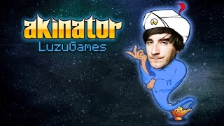 VENCIENDO A AKINATOR  LuzuGames [upl. by Rebmyt]