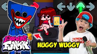 Friday Night Funkin In Real Life Vs Huggy Wuggy FNF MOD [upl. by Marybella773]