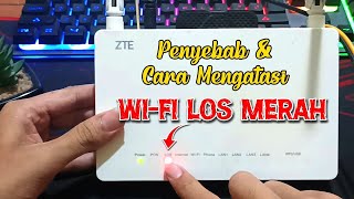 3 PENYEBAB amp CARA MENGATASI WIFI LOS MERAH 🔴  ICONNET [upl. by Birk263]