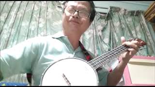 Claw Hammer VS Middle finger first Banjolele melodic picking styleTom Dooley [upl. by Assela]