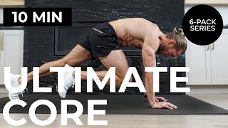 10 Min Intense Core amp Plank Workout  6 Pack Abs Starter Series [upl. by Merp]