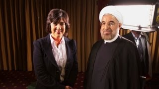 Raw Hassan Rouhani full interview with Amanpour [upl. by Nedrah935]