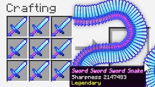 Minecraft UHC but you can craft a quotSword Snakequot [upl. by Godric]