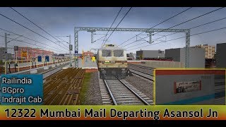 12322 Mumbai Mail Departing Asansol Jn  BGPRO  Railindia  OR  Msts [upl. by Allebara518]