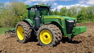 How to Operate a Tractor  John Deere 8235R [upl. by Anhcar]