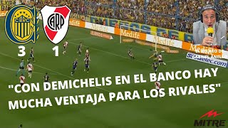 RELATOS  ROSARIO CENTRAL 3  1 RIVER PLATE GABRIEL ANELLO  RADIO MITRE [upl. by Ilrahc]