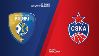 Khimki Moscow Region  CSKA Moscow Highlights  EuroLeague RS Round 13 [upl. by Idroj]