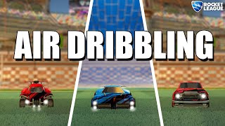 HAGO AIR DRIBBLING CON TODOS LOS COCHES EN ROCKET LEAGUE [upl. by Rotsen]