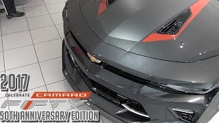 2017 Chevrolet Camaro 50th Anniversary Edition Start Up Rev and Idle First Look [upl. by Cila]