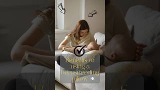 Benefits of breastfeeding pillow feedingpillow parentingadvice babyyoutubeviralshorts shorts [upl. by Kcirb3]