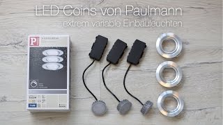 So gehts Mehrere Paulmann LED Coins miteiander verbinden [upl. by Herculie]