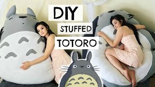 DIY TOTORO PLUSHIE  sewamptell [upl. by Ymmor]